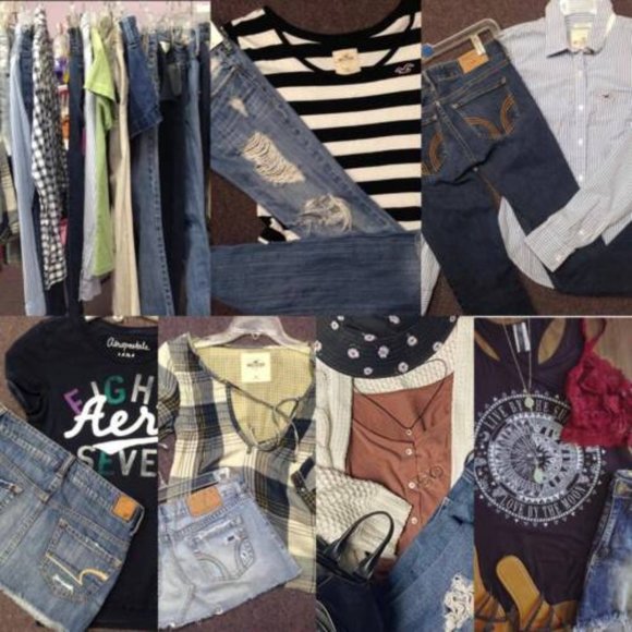 Various Brands Tops - HUGE Lot of Junior's Clothing Size Medium!! Valued over $200! 9 items!